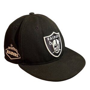 Las Vegas Raiders Hat New Era 9Fifty Snapback Black Gray Embroidered Football